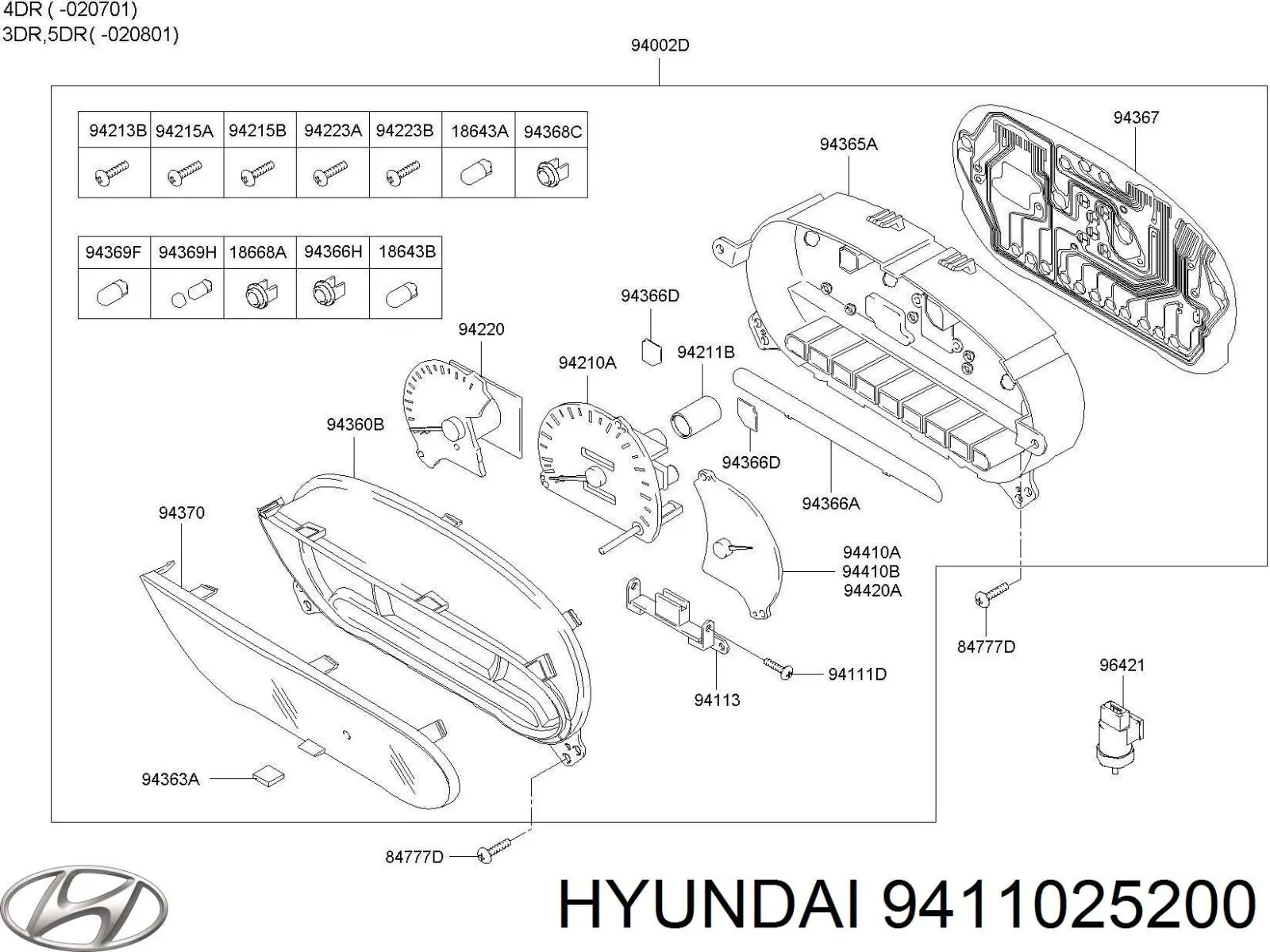  Hyundai/Kia 9411025200 precio, desde  