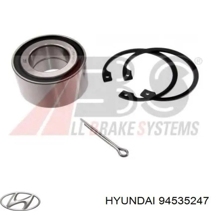 Cojinete de rueda delantero Hyundai/Kia 94535247 precio, desde 20,87 EUR