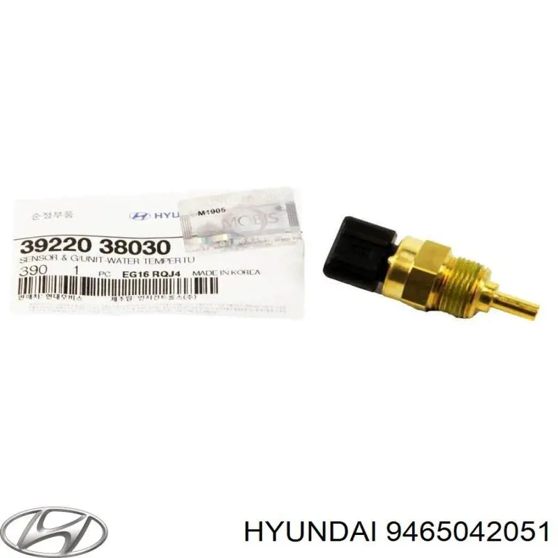 9465042051 Hyundai/Kia sensor de temperatura del refrigerante, salpicadero