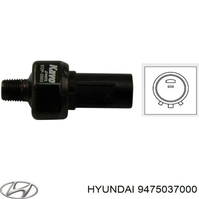 Sensor de presión de aceite 9475037000 Hyundai/Kia