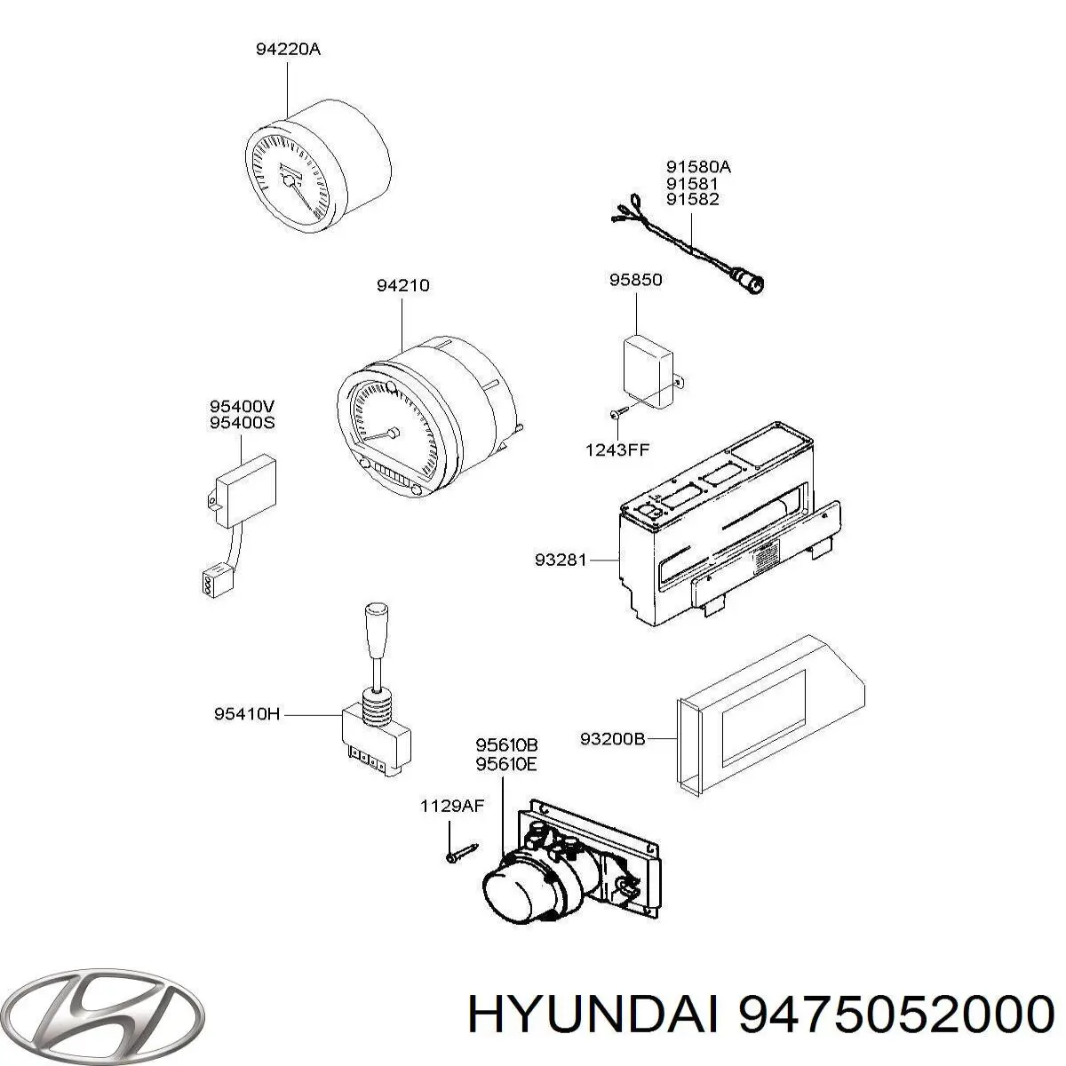 9475052000 Hyundai/Kia