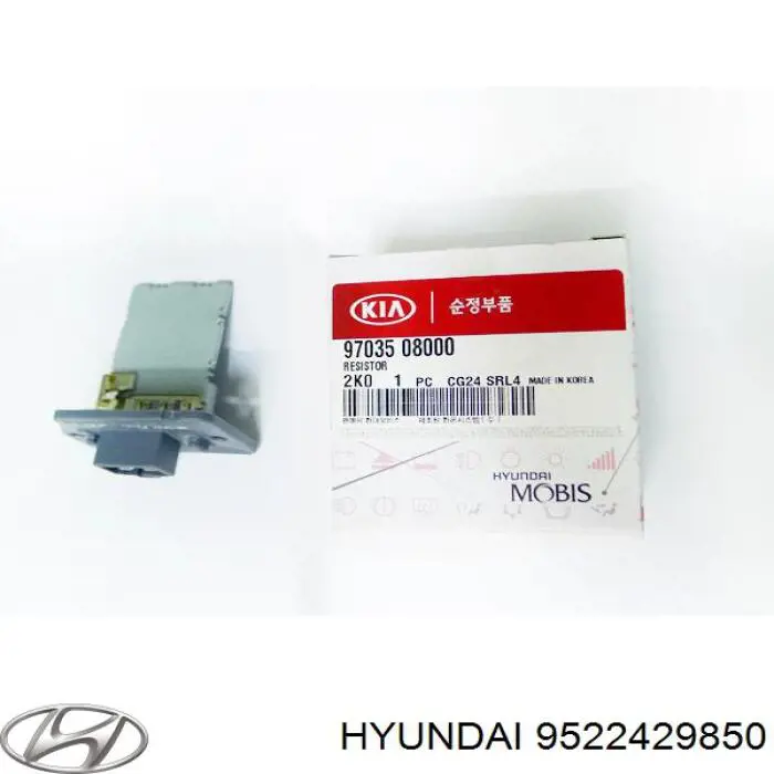 Rele ventilador habitaculo Hyundai/Kia 9522429850 precio, desde 6,37 EUR