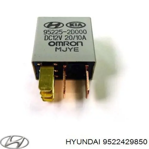 Comprar 9522429850 Hyundai/Kia Rele del ventilador de habitaculo