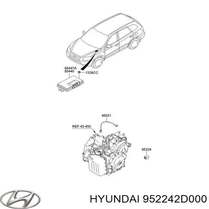 39794SDAA03 Toyota Relé motor de arranque
