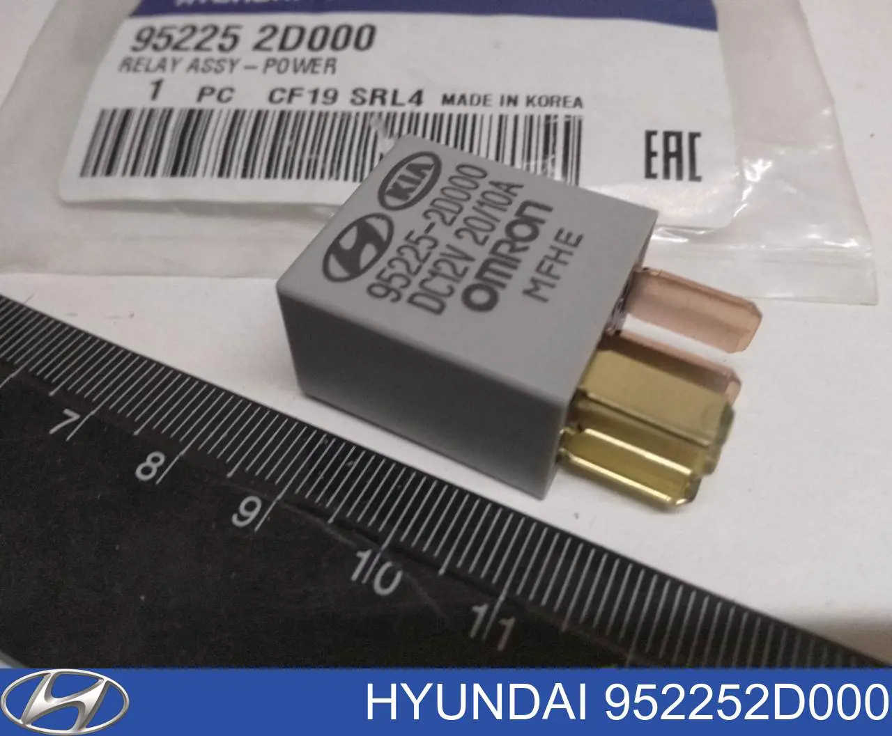 952252D000 Hyundai/Kia relé eléctrico multifuncional