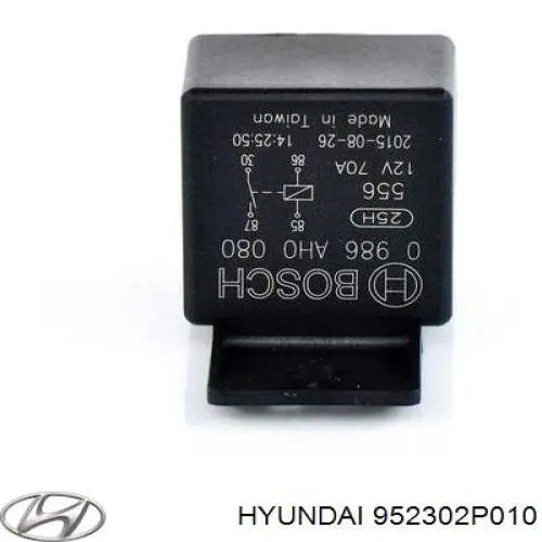 952302P010 Hyundai/Kia relé eléctrico multifuncional