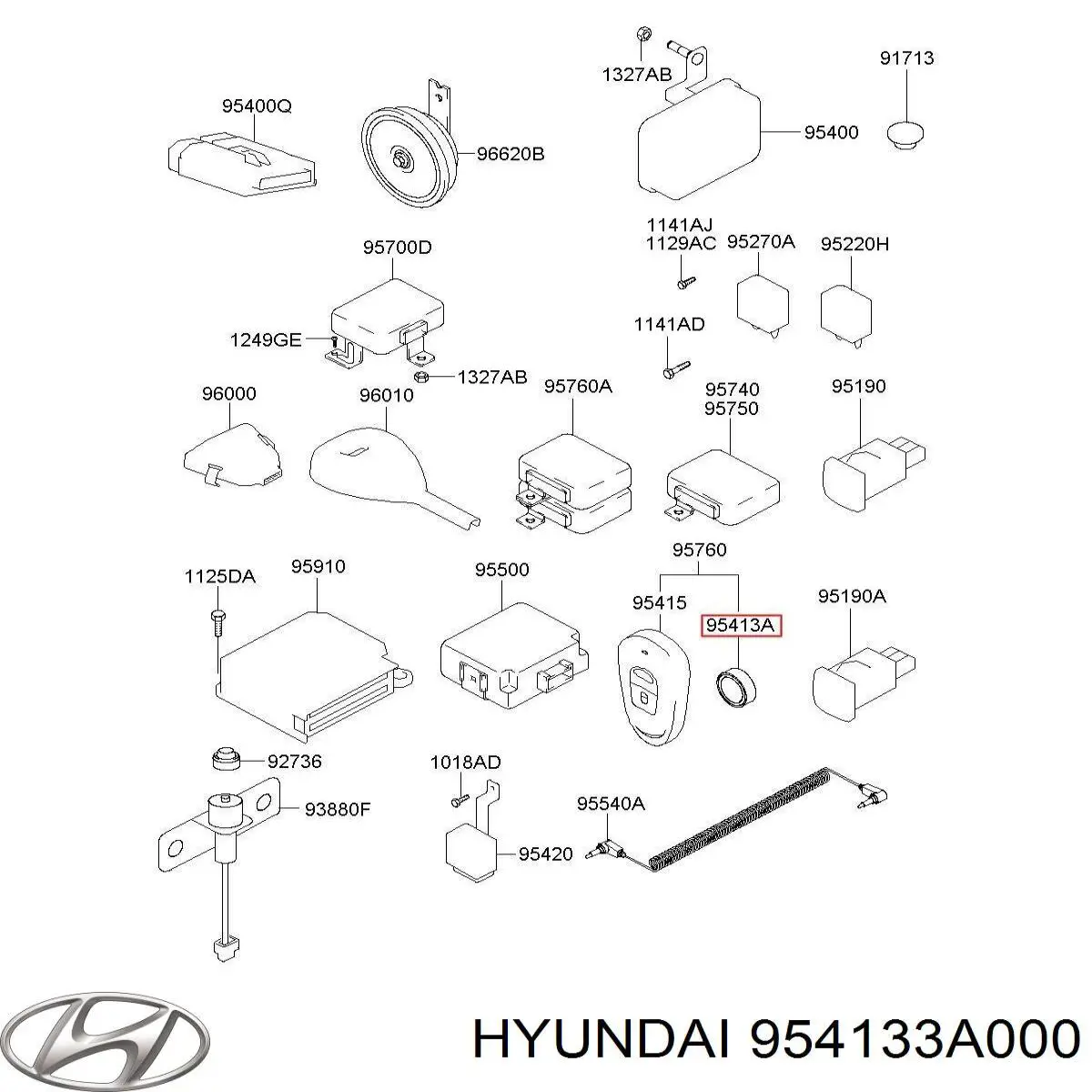  954133A000 Hyundai/Kia