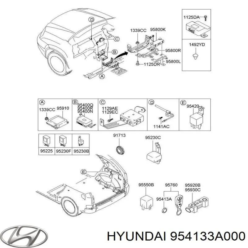 954133A000 Hyundai/Kia