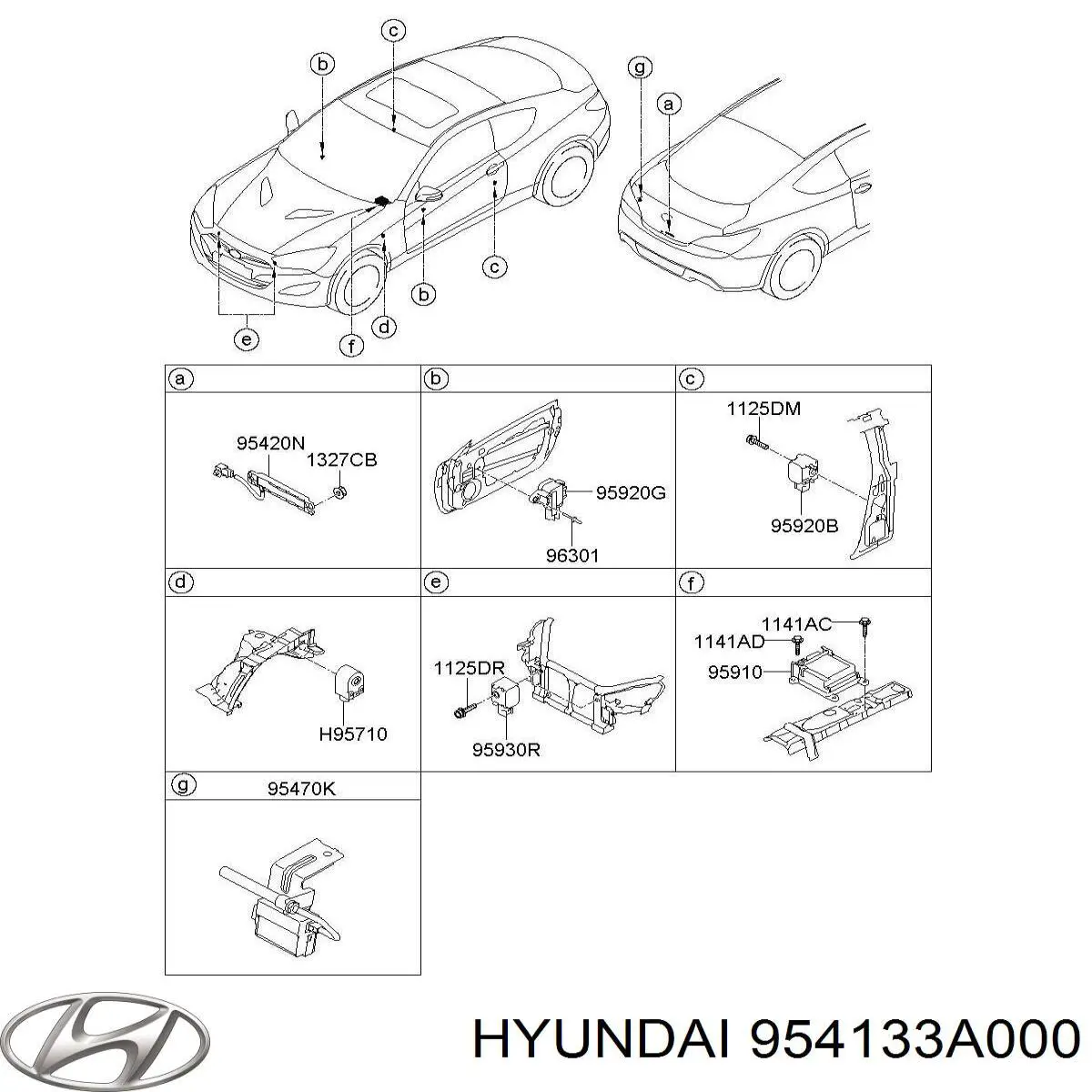  Hyundai/Kia 954133A000 precio, desde  EUR