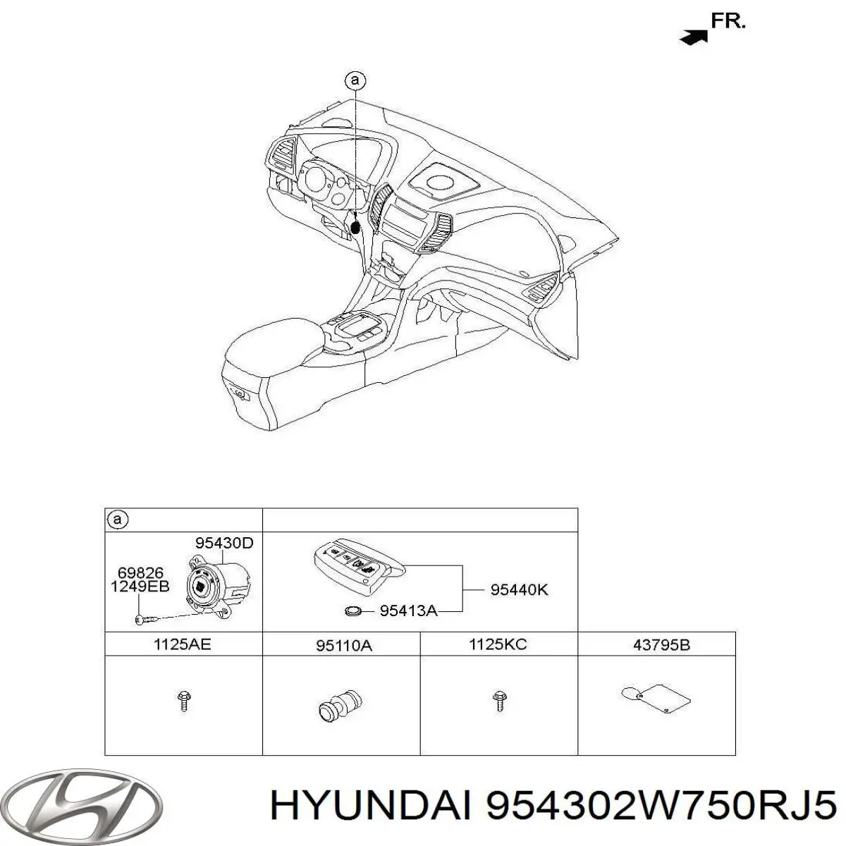 954302W750RJ5 Hyundai/Kia