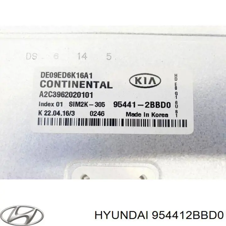 Comprar 954412BBD0 Hyundai/Kia ECU
