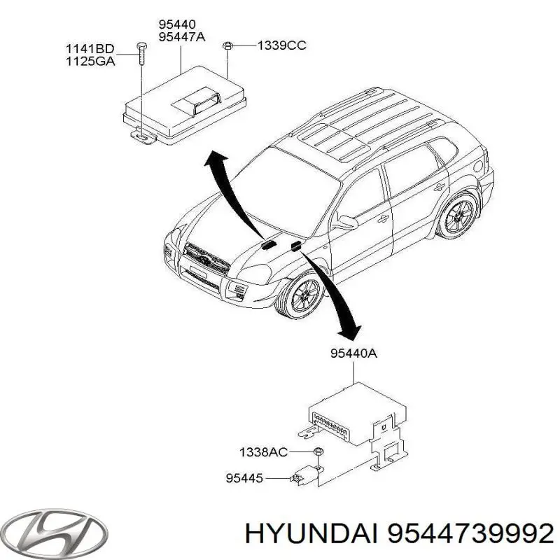 Módulo de control de tracción total Hyundai/Kia 9544739992 precio, desde 84,22 EUR