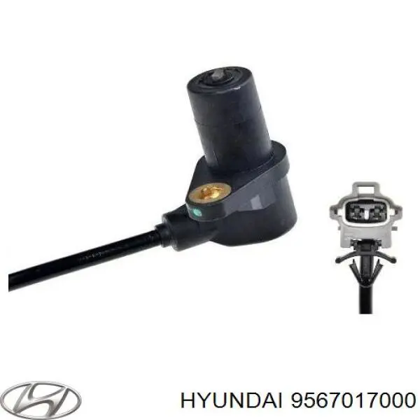 9567017000 Hyundai/Kia sensor abs delantero izquierdo