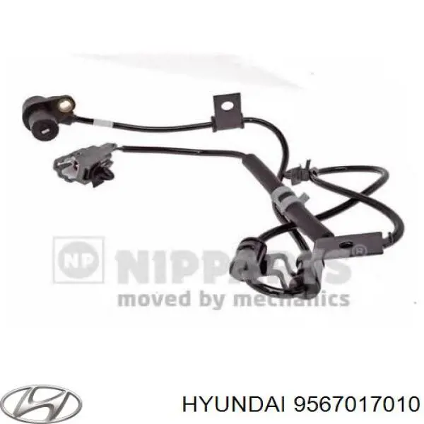 Contacto de aviso, desgaste de los frenos, delantero izquierdo para Hyundai Matrix (FC)