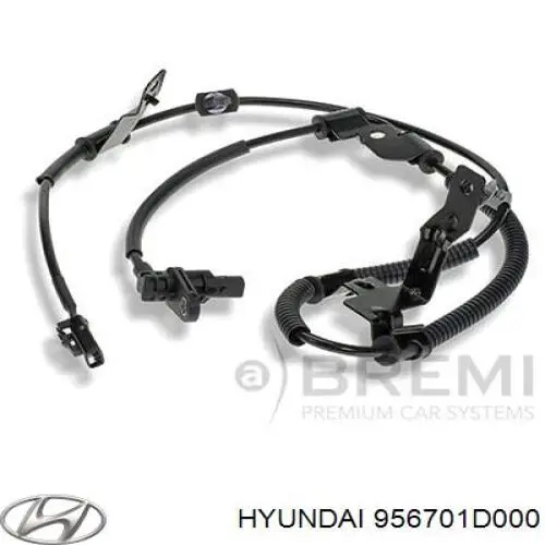 956701D000 Hyundai/Kia sensor abs delantero izquierdo