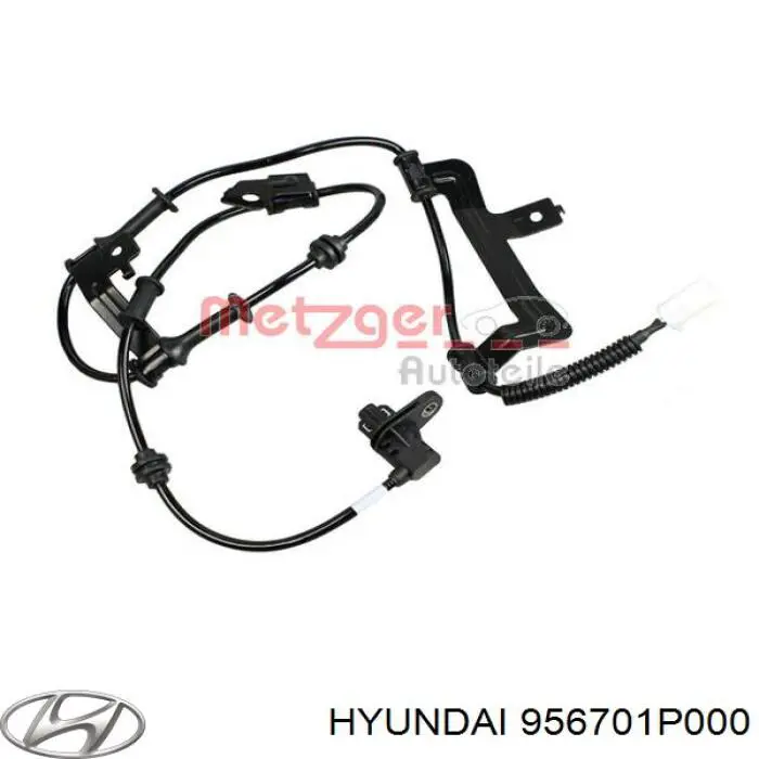 8290744 Hoffer sensor abs delantero izquierdo