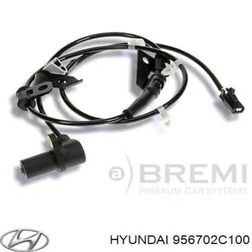 Sensor de freno, delantero derecho para Hyundai Coupe (GK)