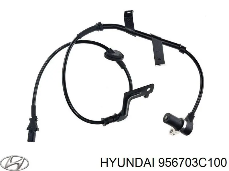 956703C100 Hyundai/Kia sensor abs delantero derecho