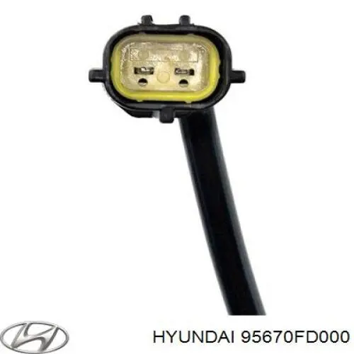 95670FD000 Hyundai/Kia sensor abs delantero izquierdo