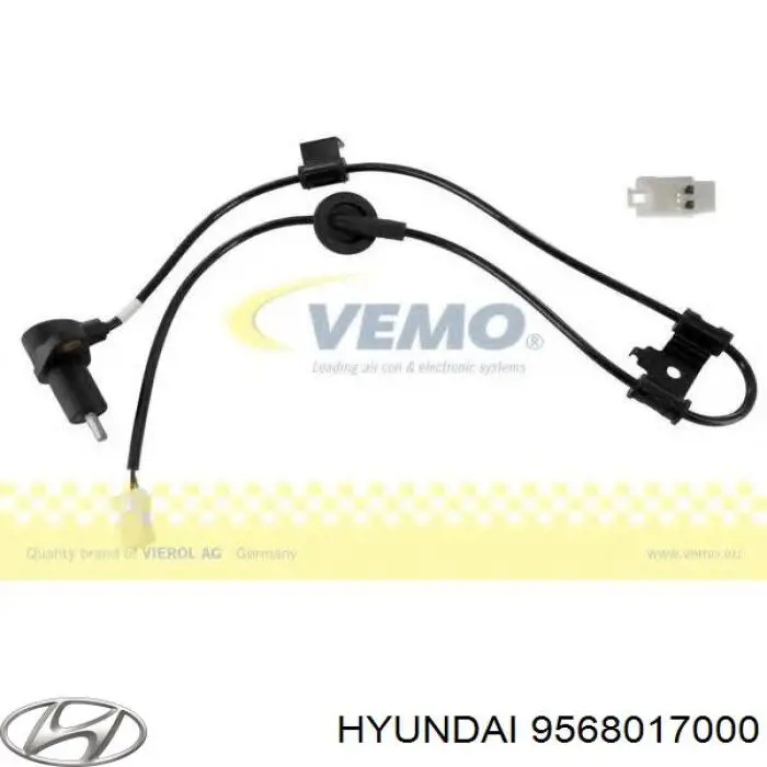 9568017000 Hyundai/Kia sensor abs trasero izquierdo