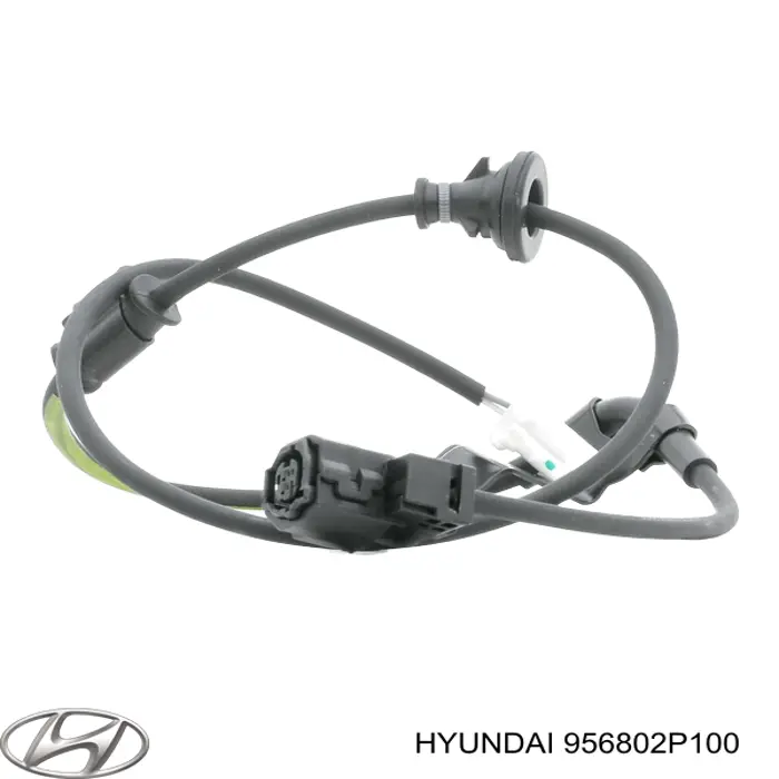Sensor ABS, rueda trasera izquierda para Hyundai IX55 