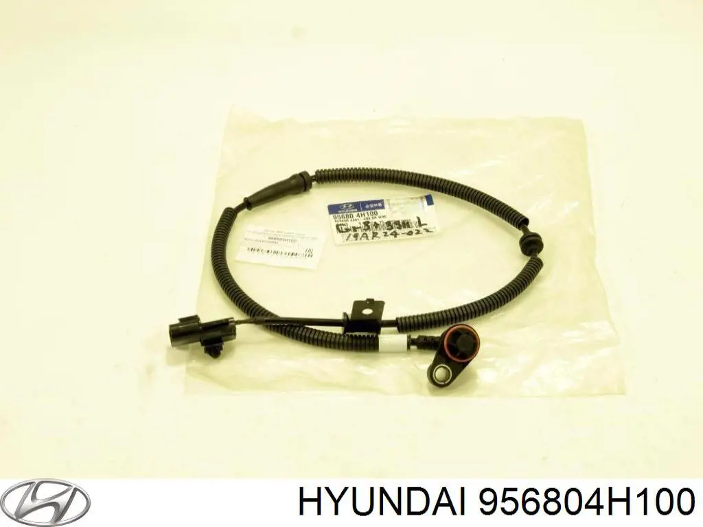 Sensor ABS, rueda trasera izquierda para Hyundai H-1 STAREX (TQ)
