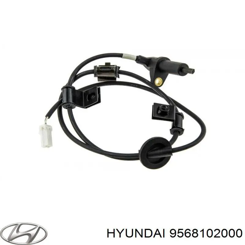 Sensor ABS, rueda trasera izquierda para Hyundai Atos (MX)