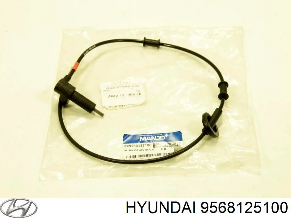 9568125100 Hyundai/Kia sensor abs trasero derecho