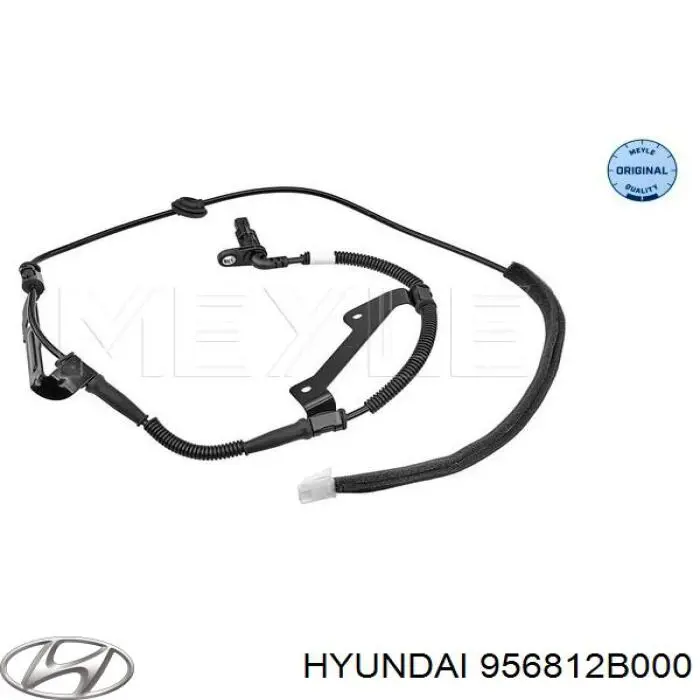 Sensor ABS trasero derecho 956812B000 Hyundai/Kia
