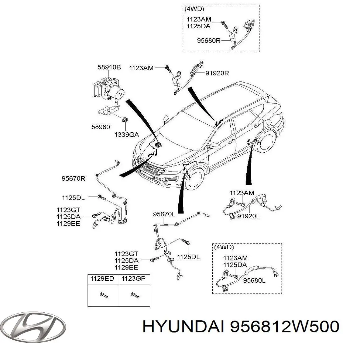 956812W500 Hyundai/Kia