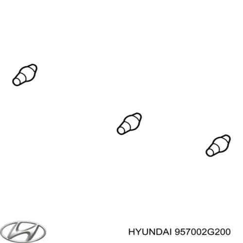 957002G200 Hyundai/Kia sensor de aparcamiento trasero