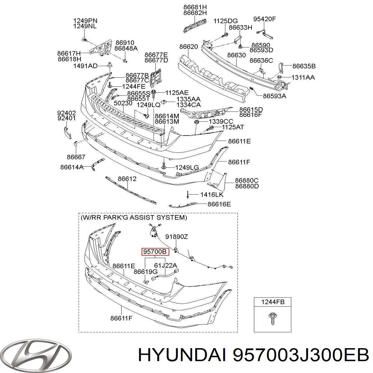 957003J300EB Hyundai/Kia