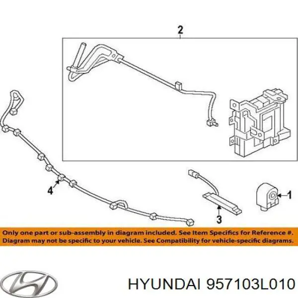 Claxon Hyundai/Kia 957103L010 precio, desde 37,75 EUR