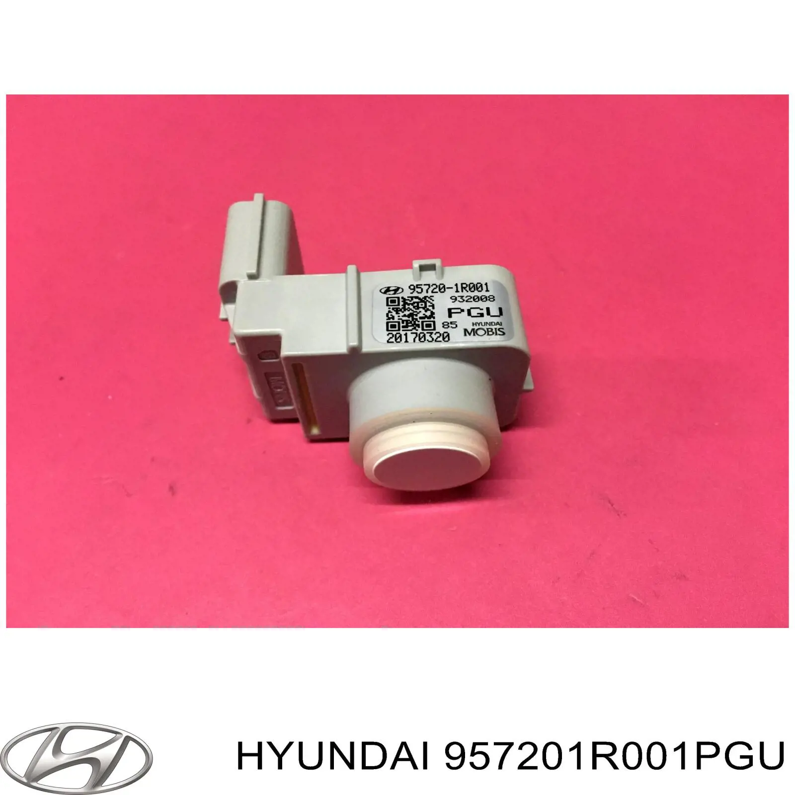 957201R001PGU Hyundai/Kia sensor alarma de estacionamiento trasero