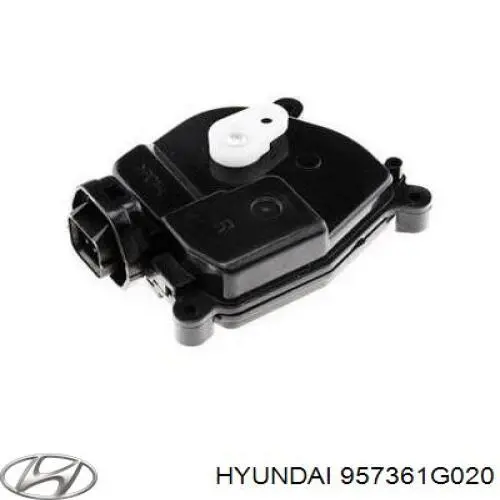 957361G020 Hyundai/Kia elemento de regulación, cierre centralizado, puerta delantera derecha