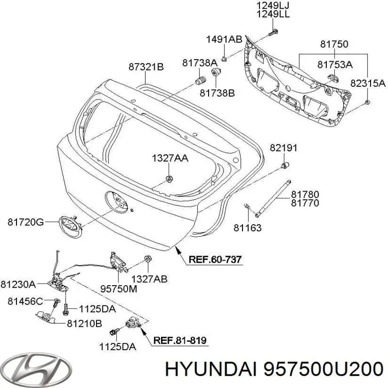 957500U200 Hyundai/Kia