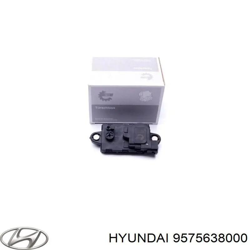 Elemento de regulación, cierre centralizado, puerta trasera derecha para Hyundai Sonata (EU4)