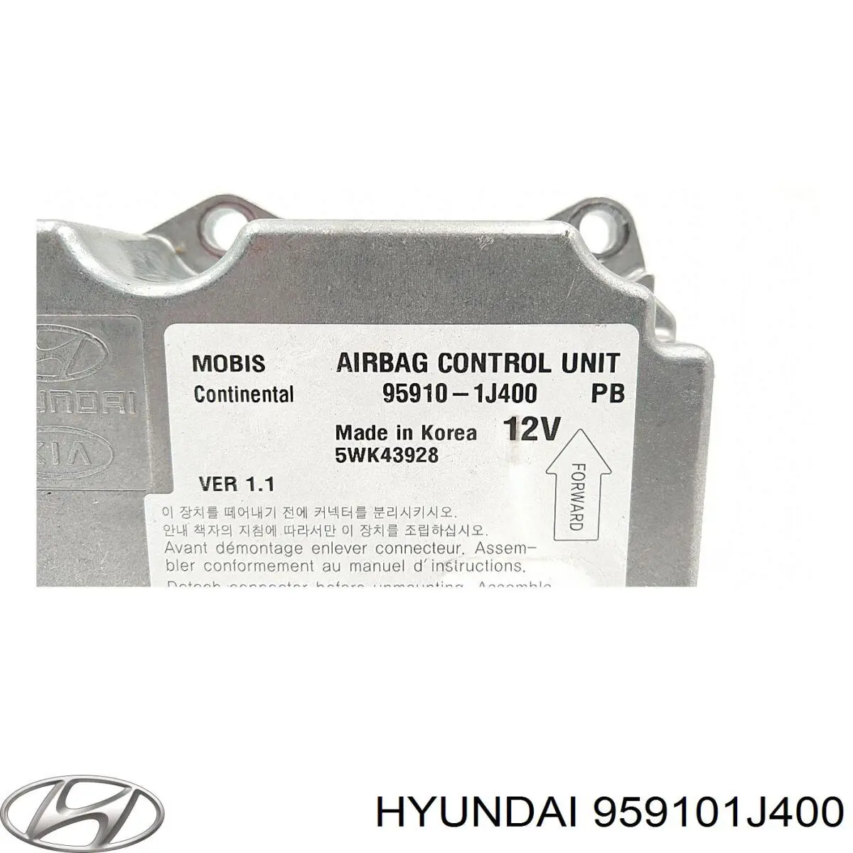 Módulo de control de airbag Hyundai/Kia 959101J400 precio, desde 91,48 EUR
