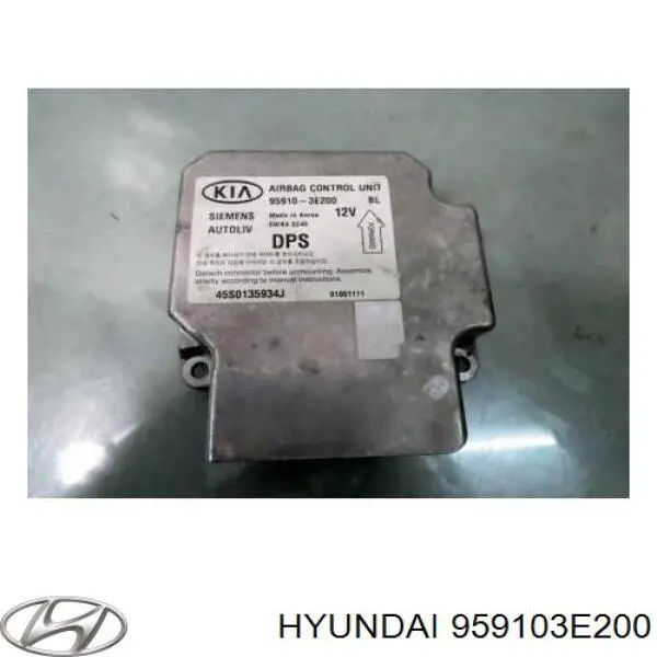 959103E200 Hyundai/Kia procesador del modulo de control de airbag