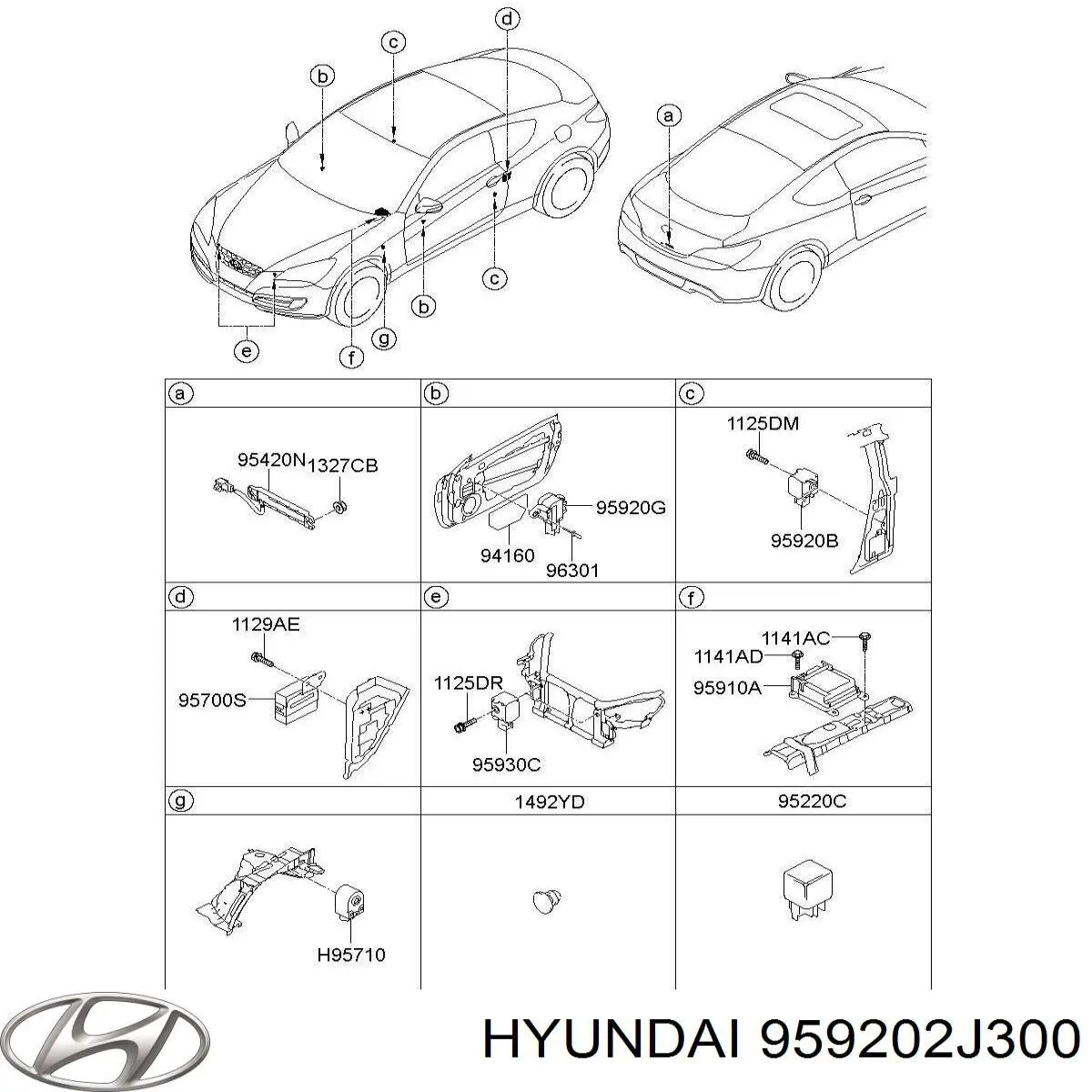 959202J300 Hyundai/Kia