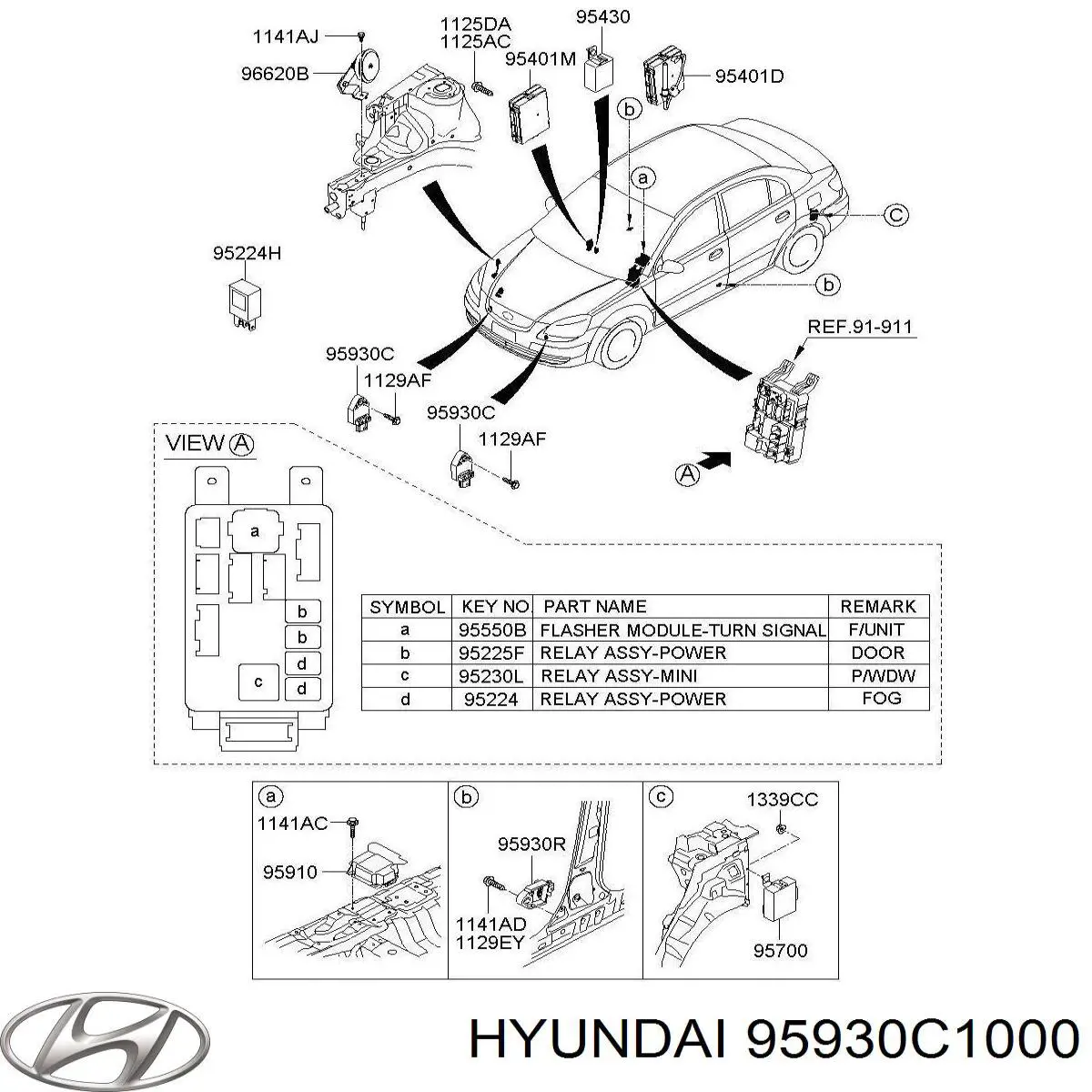 95930C1000 Hyundai/Kia