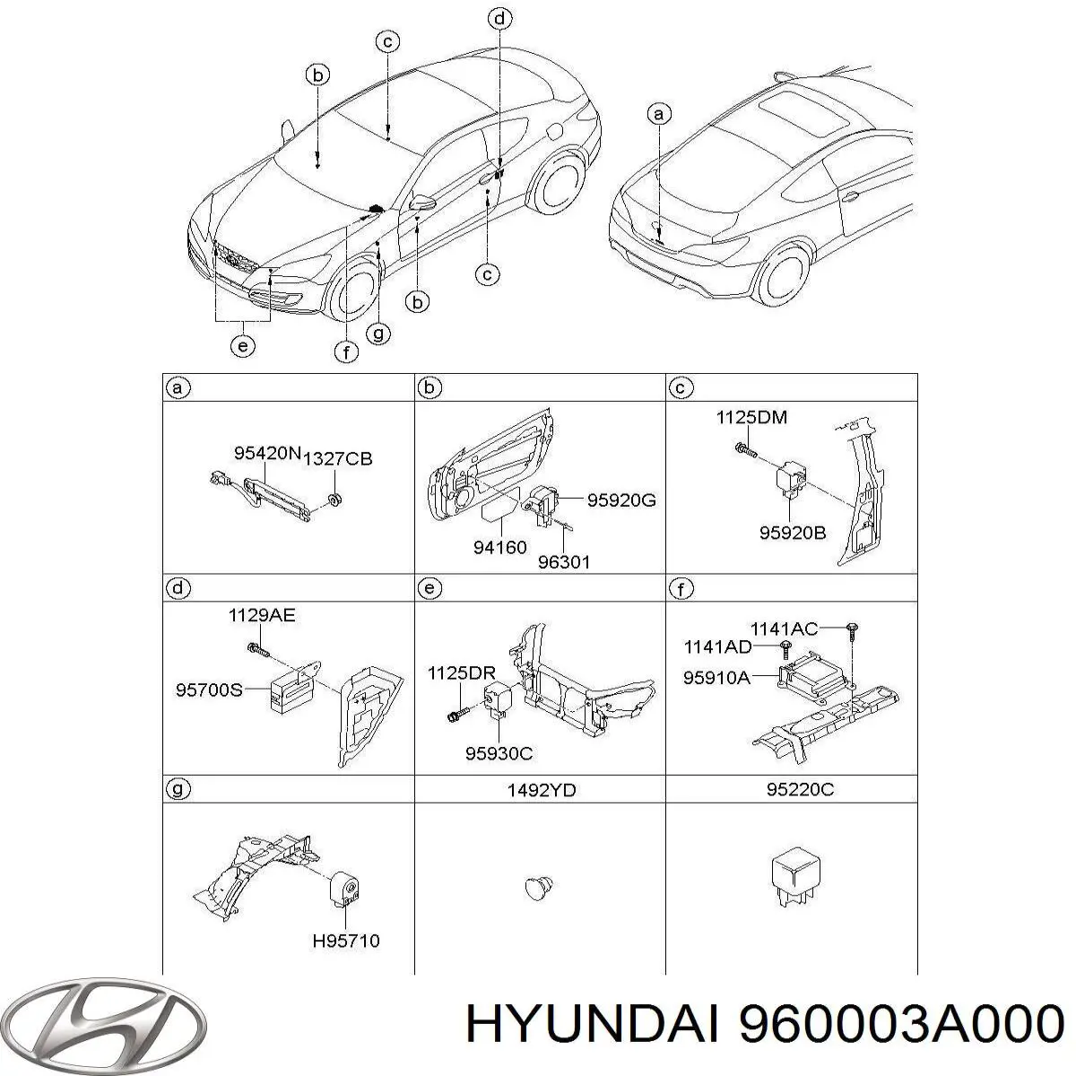 960003A000 Hyundai/Kia