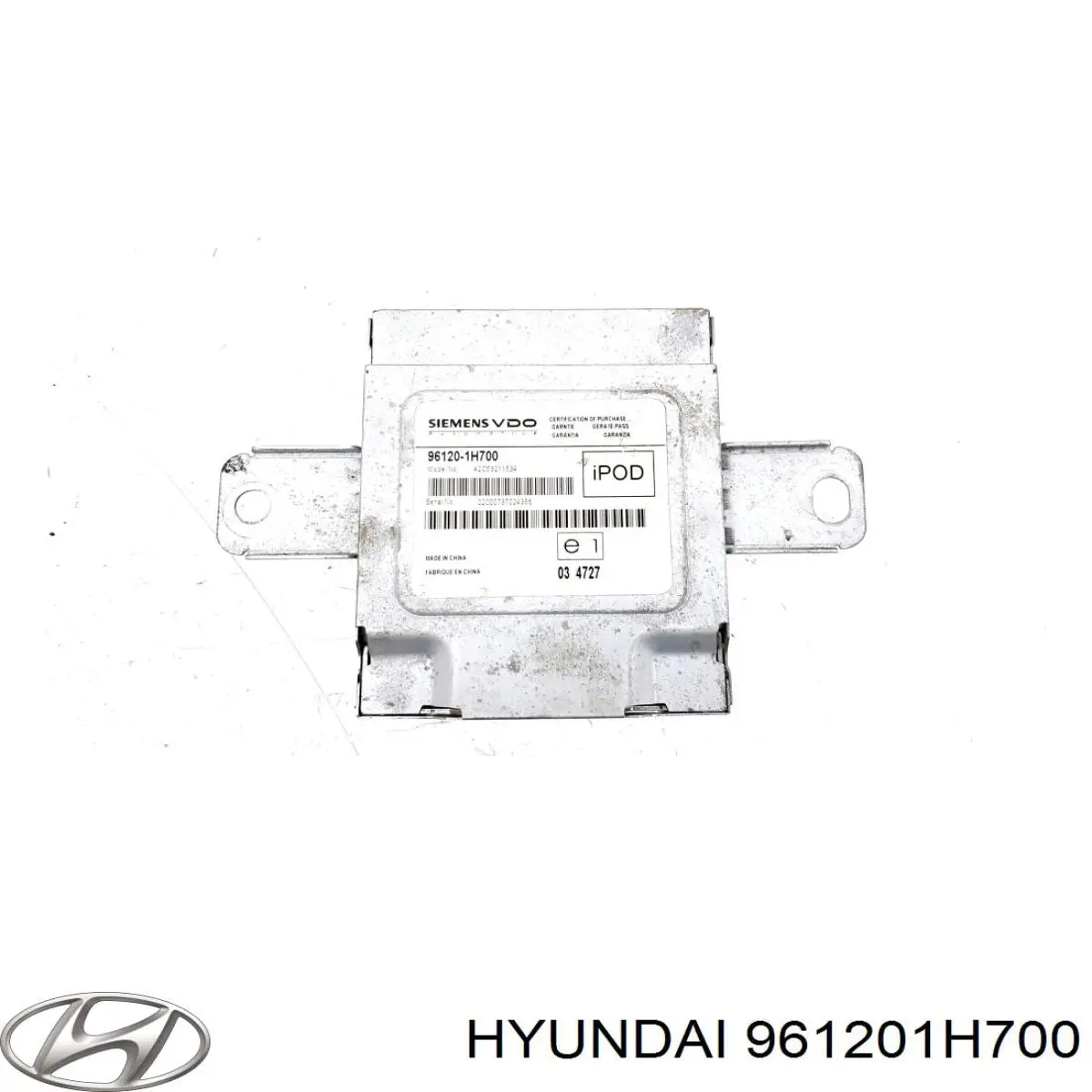 Concentrador USB 961201H700 Hyundai/Kia