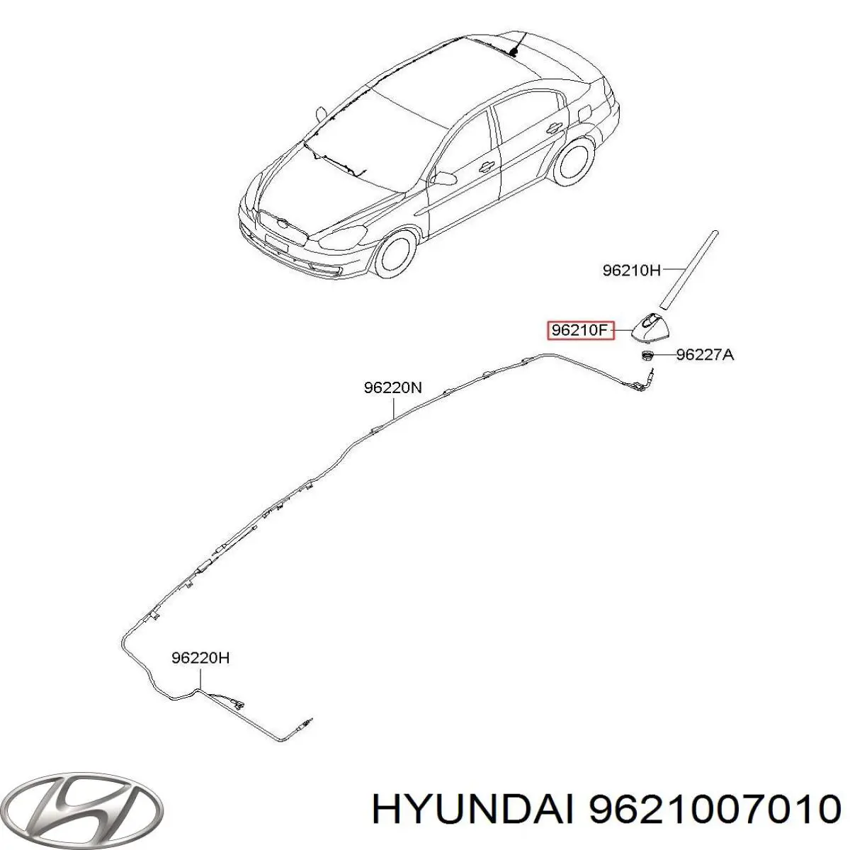 Comprar Antena KIA Picanto I BA