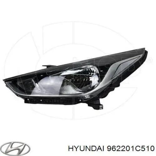 Vástago de antena 962201C510 Hyundai/Kia