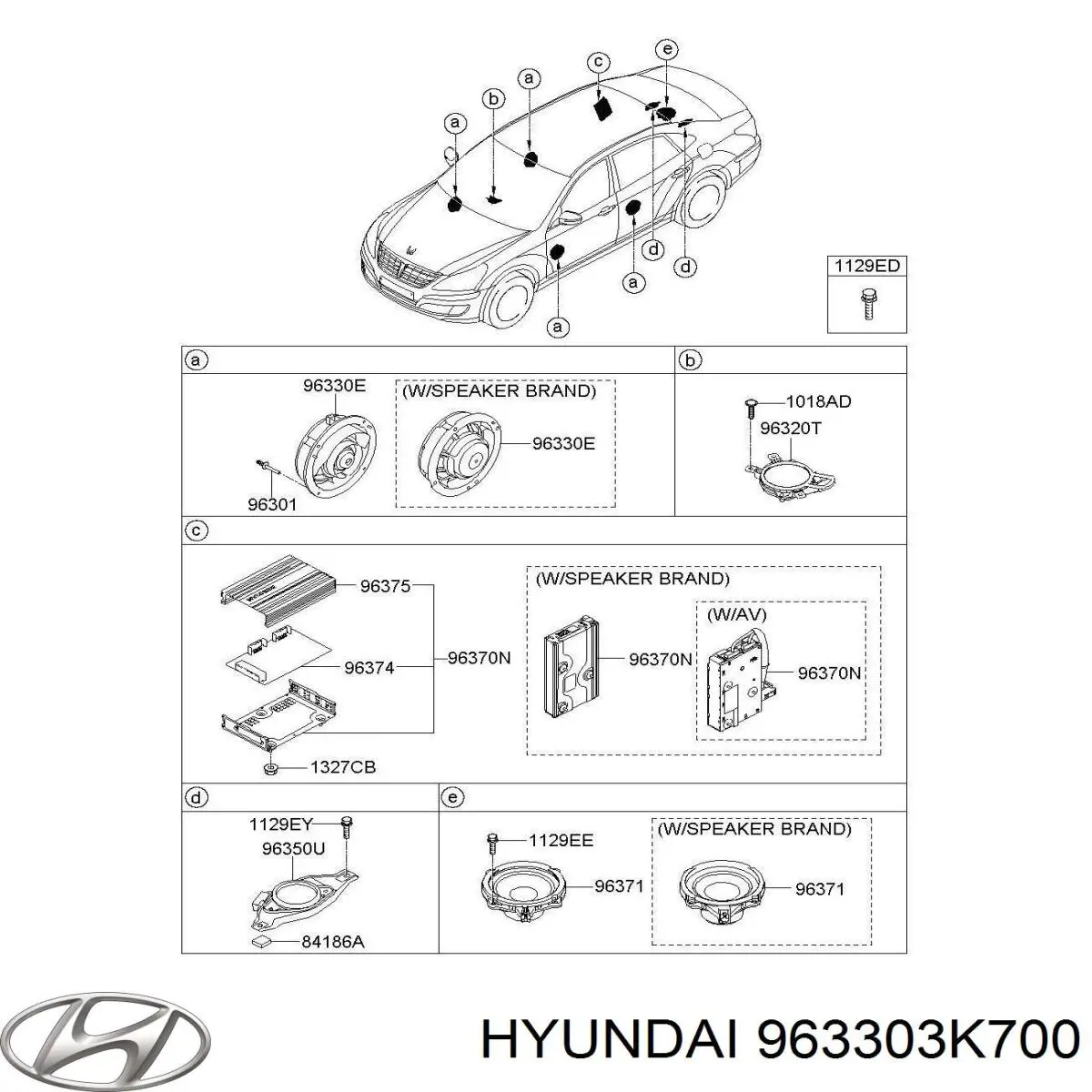 963303K700 Hyundai/Kia