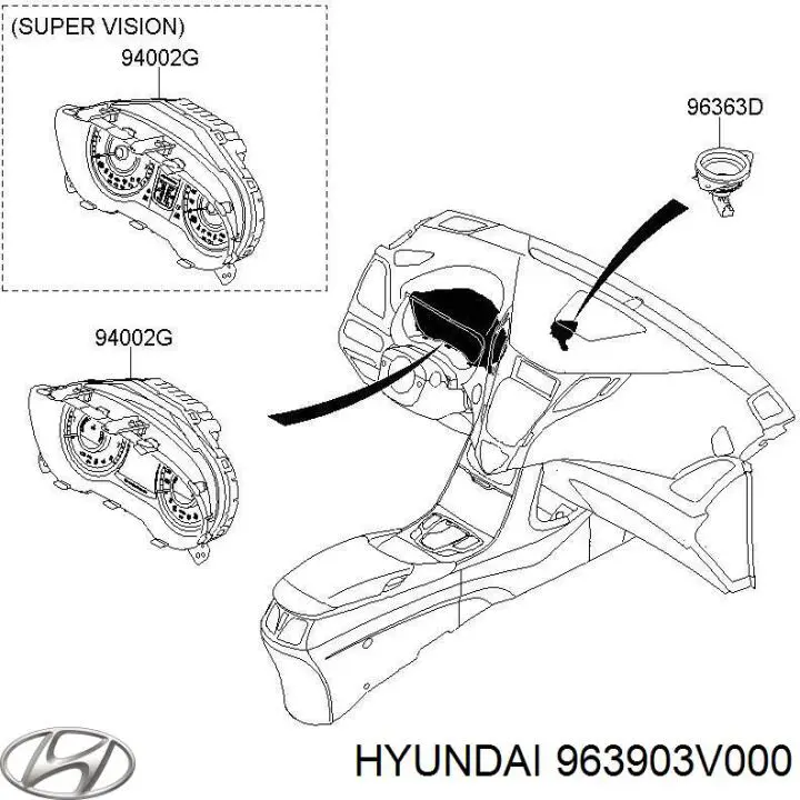 963903V000 Hyundai/Kia