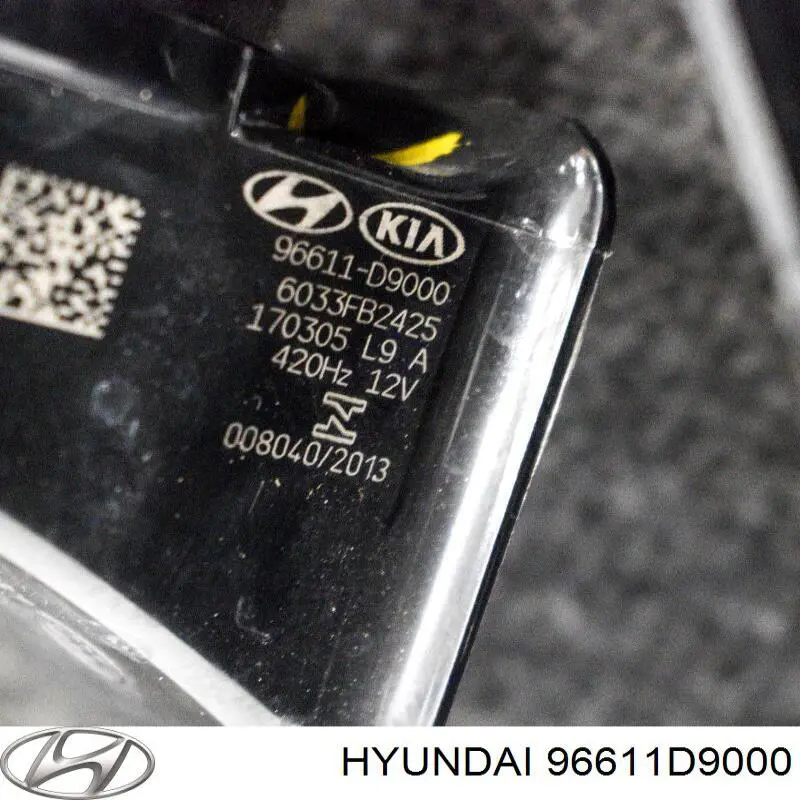 Claxon 96611D9000 Hyundai/Kia