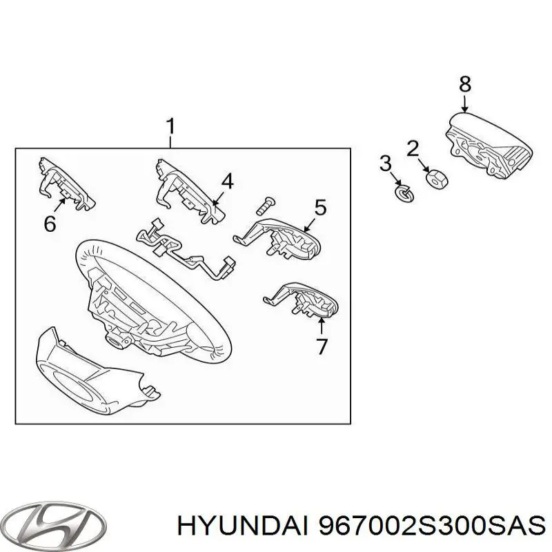 967002S300SAS Hyundai/Kia