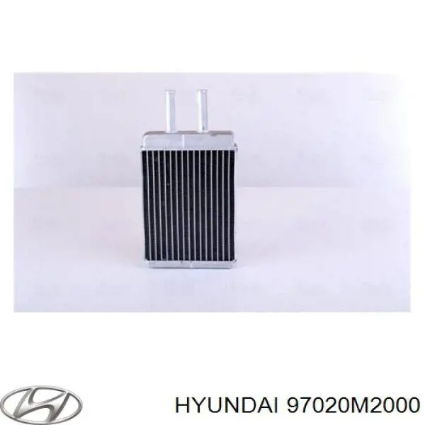 97020M2000 Hyundai/Kia radiador de calefacción